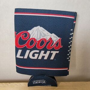 Coors Light / Houston Texans Can Koozie Dark Navy Blue